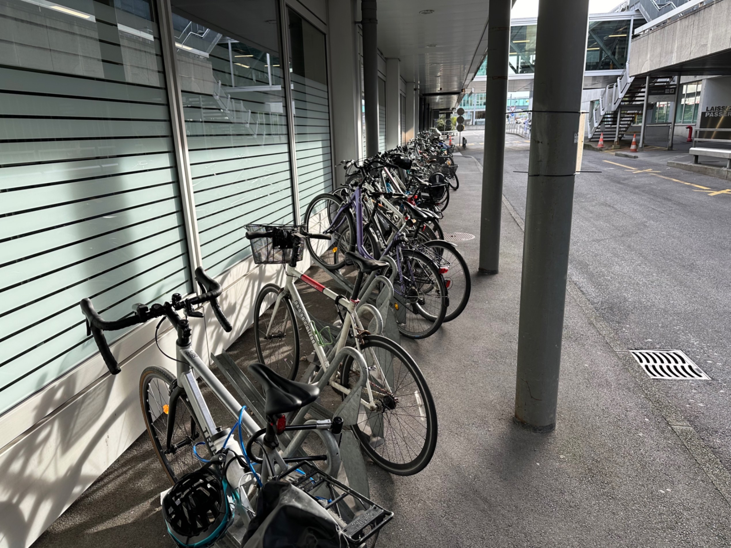 Biking to the Airport