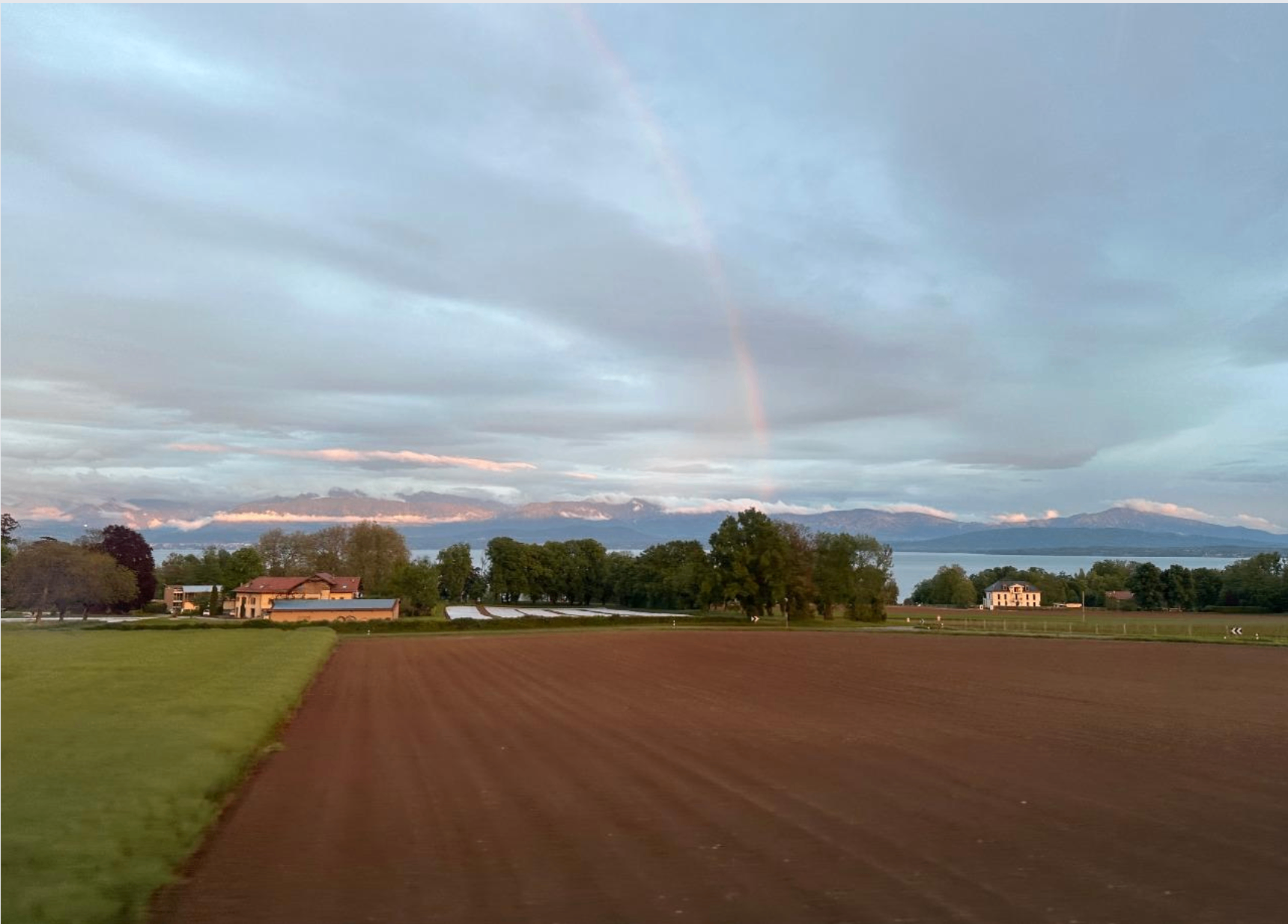 Post-Rain Train