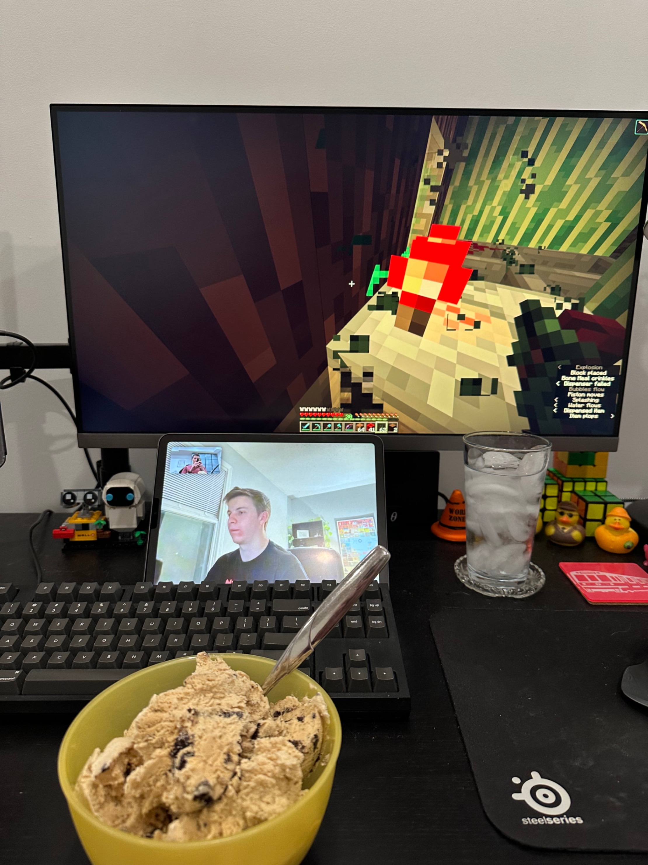Minecraft and Ice Cream