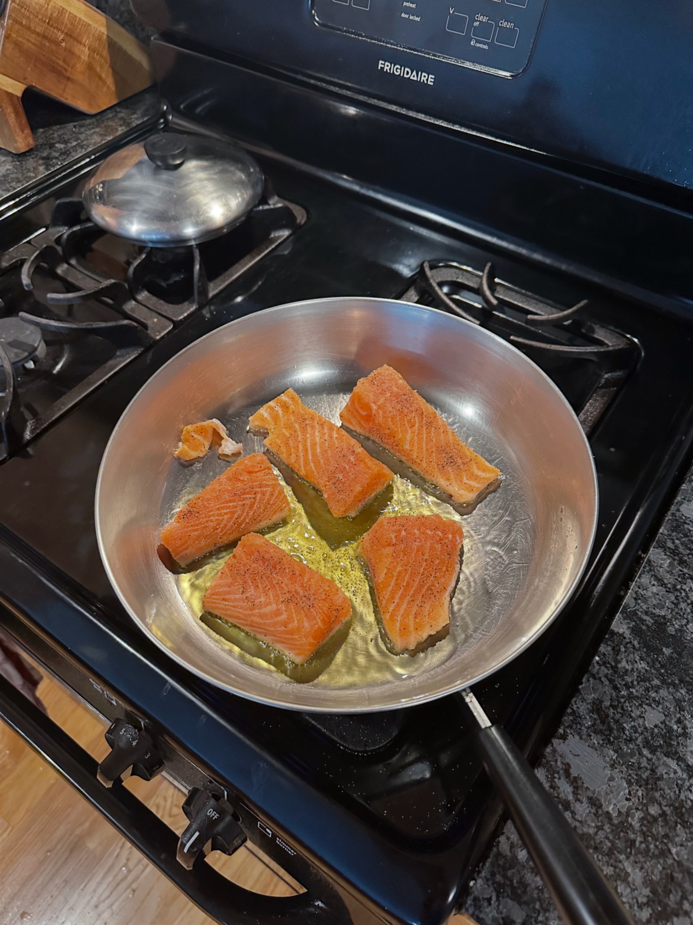 Boys salmon night