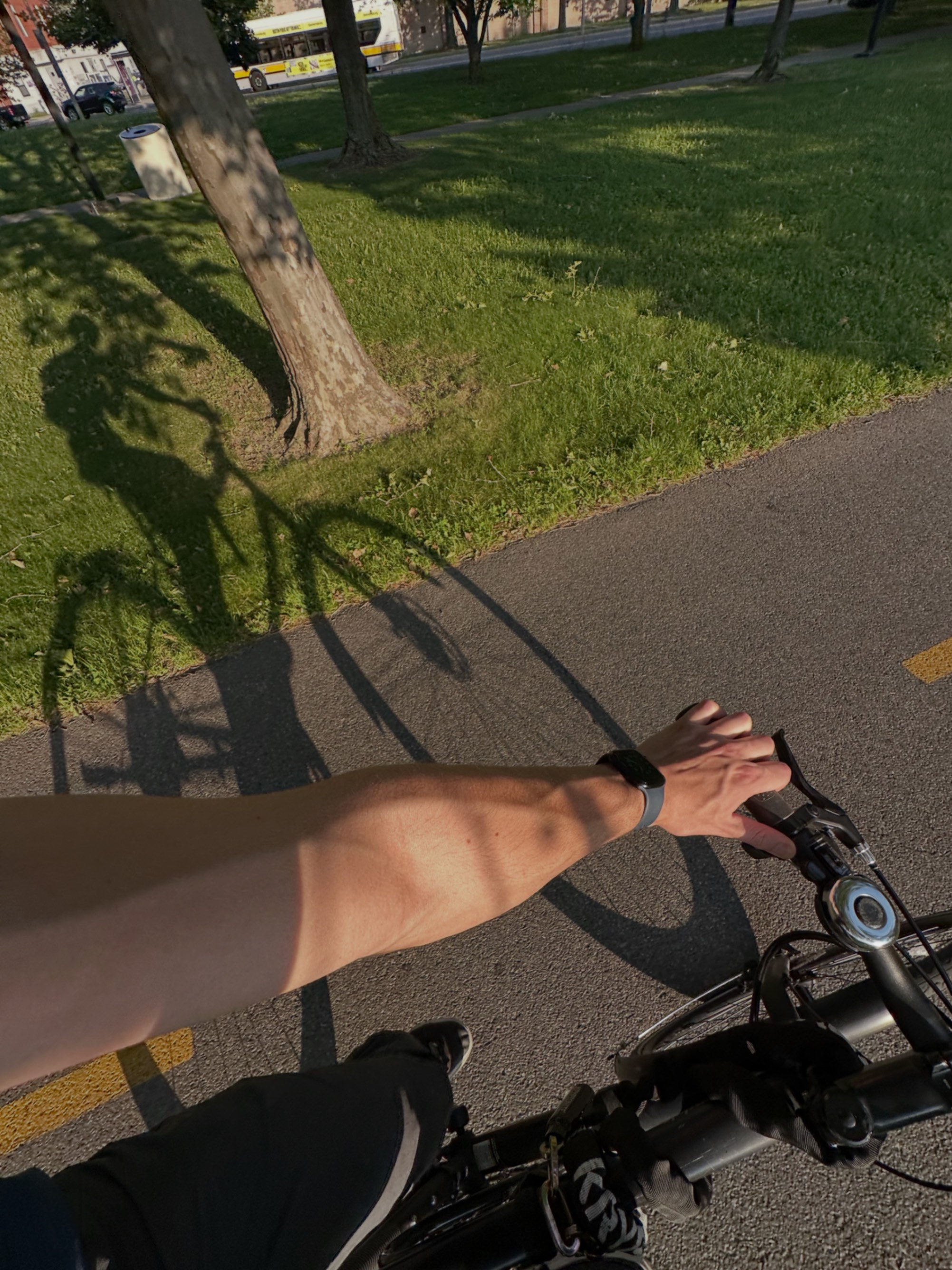 Shadow biker