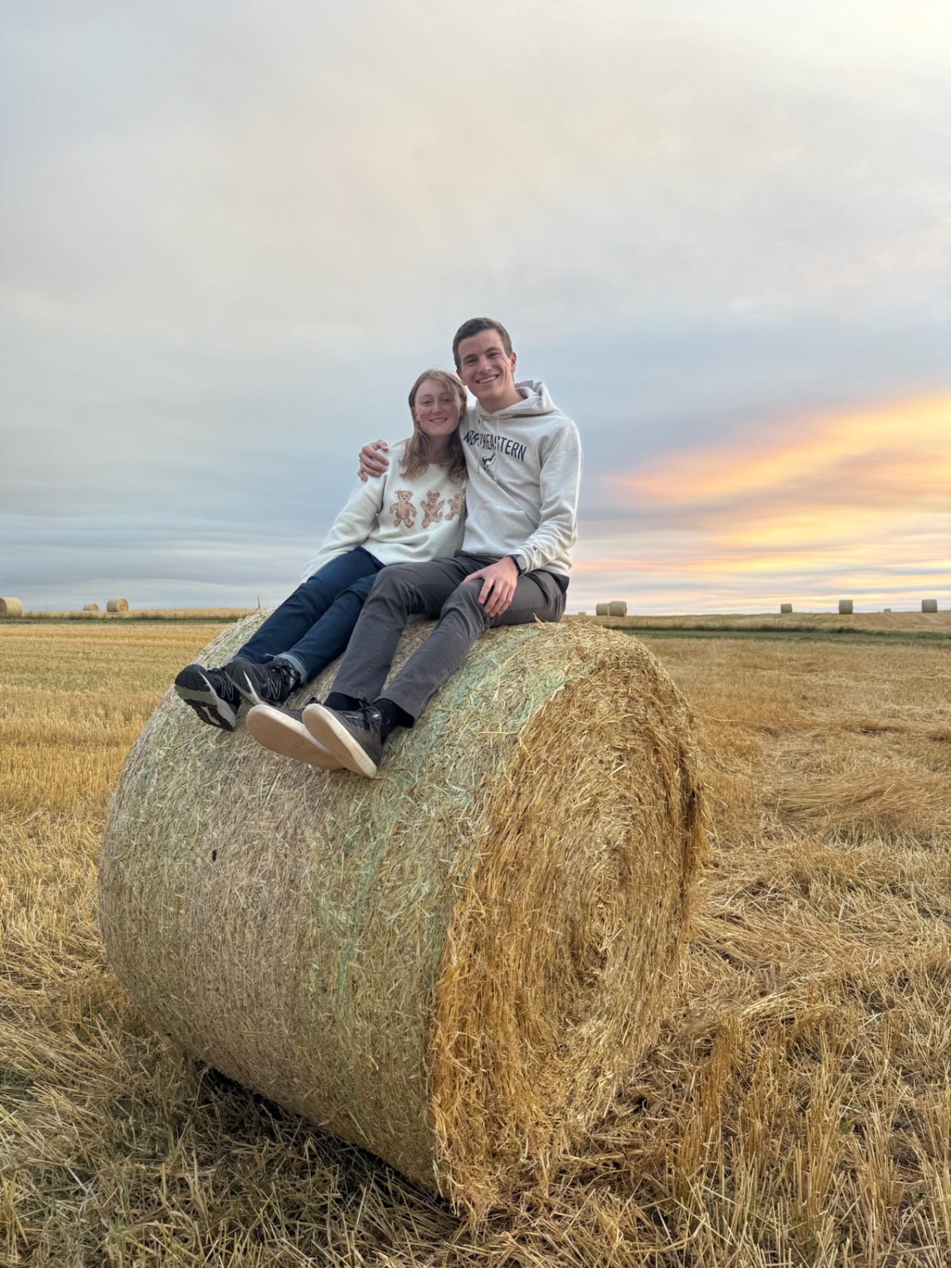 Sittin’ on some straw
