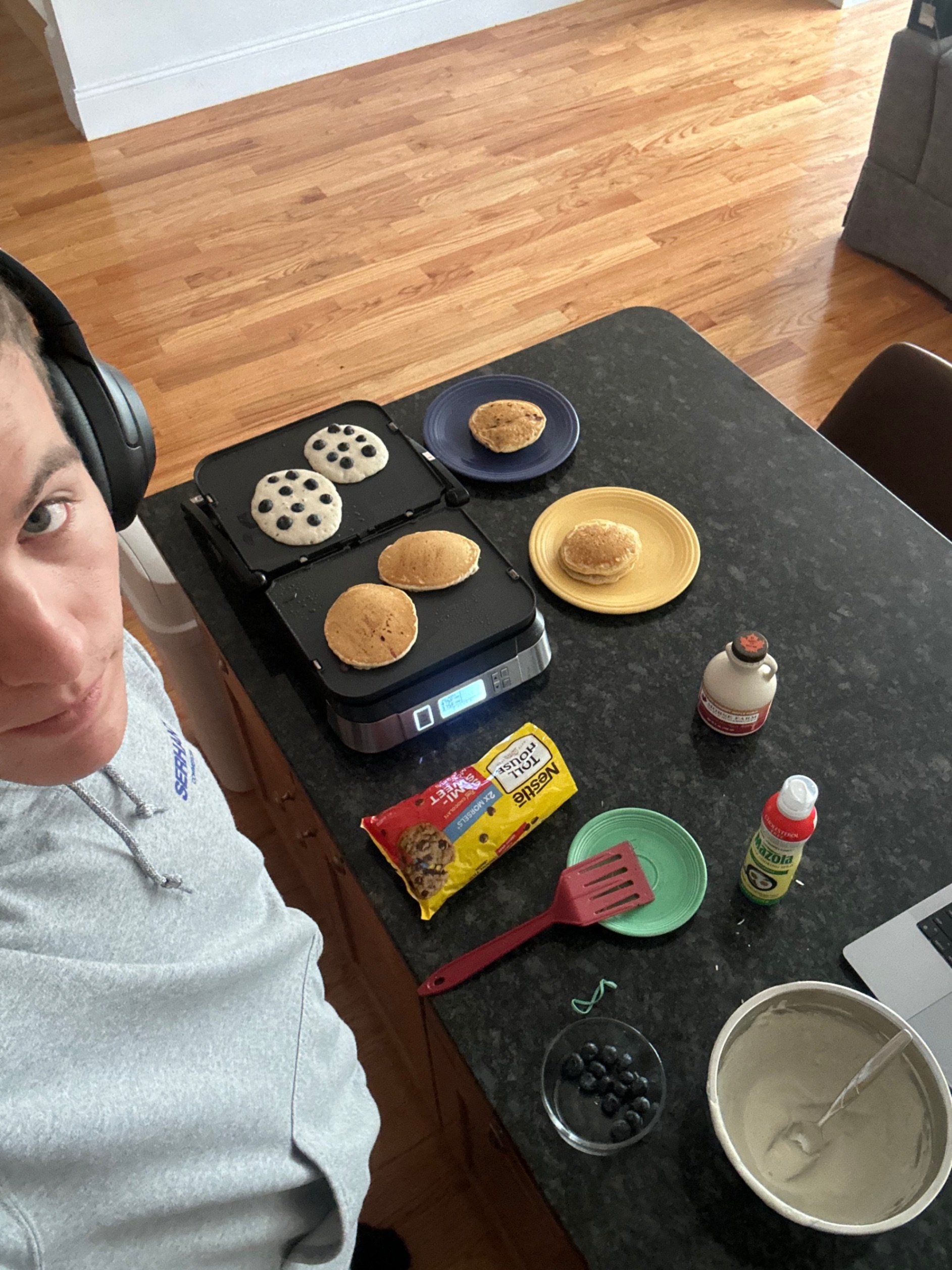 Efficient pancaking