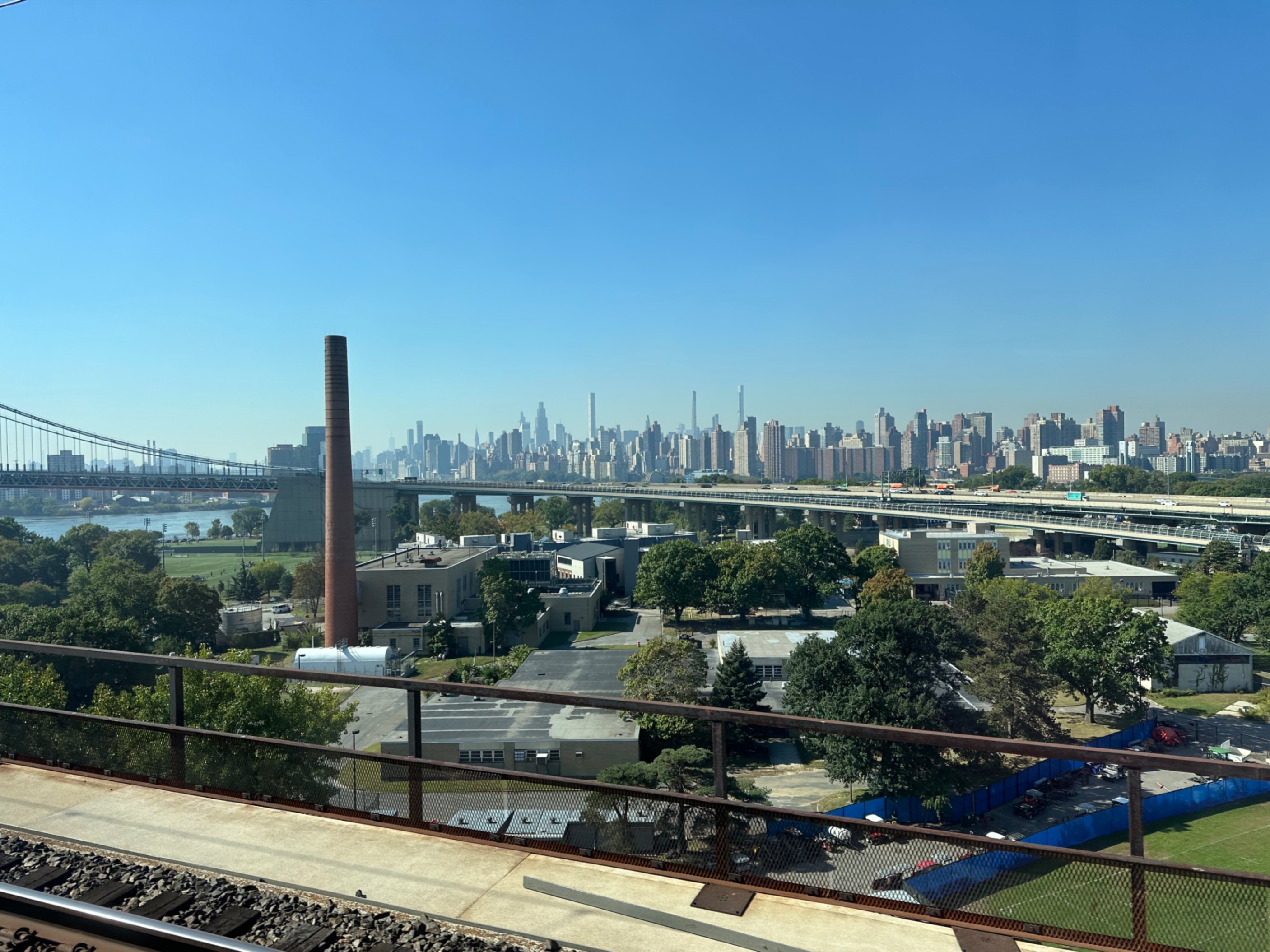 View from the Northeast Corridor
