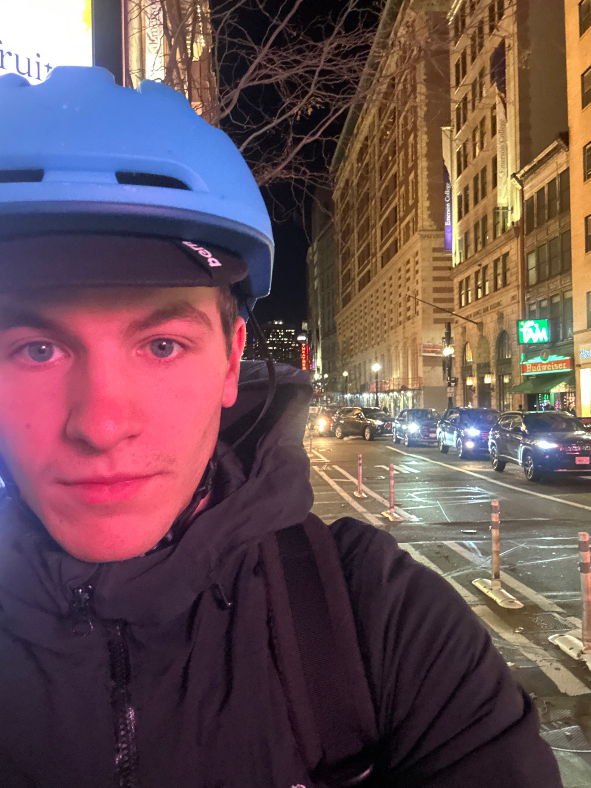 Chilly commute season