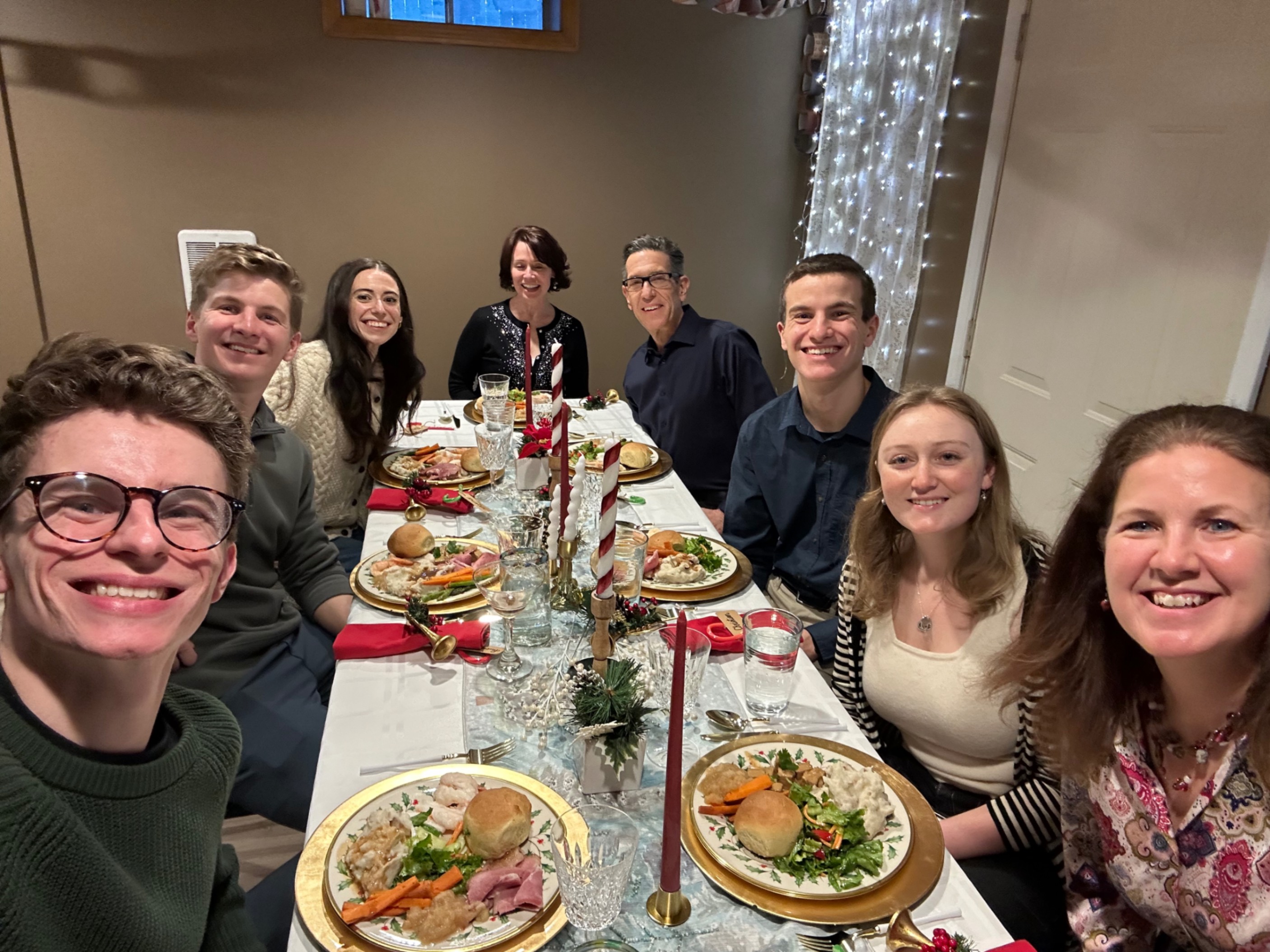 Christmas dinner at bro’s